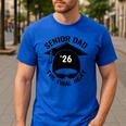 Swim Senior Dad 2026 The Final Heat Men's Casual T-Shirt Royal Blue