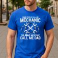 Tee Styley Mechanic Dad Novelty Small Men's Casual T-Shirt Royal Blue