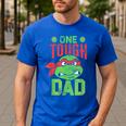 Teenage Mutant Ninja Turtles Father's Day One Tough Dad Men's Casual T-Shirt Royal Blue