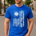 USA Flag Volleyball Dad Father's Day Men's Casual T-Shirt Royal Blue USA Flag Volleyball Dad Father's Day Men's Casual T-Shirt Royal Blue