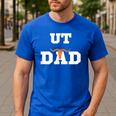 UT Austin Dad Shirt Ut Austin Dad Men's Casual T-Shirt Royal Blue