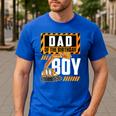 Vehicle Construction Excavator Dad Of The Birthday Boy Small Men's Casual T-Shirt Royal Blue Vehicle Construction Excavator Dad Of The Birthday Boy Small Men's Casual T-Shirt Royal Blue