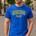 Vintage Airborne Veteran Paratrooper For Men Dad T-Shirt Men's Casual T-Shirt Royal Blue Vintage Airborne Veteran Paratrooper For Men Dad T-Shirt Men's Casual T-Shirt Royal Blue