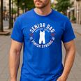 Wrestling Senior Dad The Final Match 2026 Men's Casual T-Shirt Royal Blue