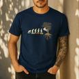 Arborist Tree Trimmer Classic Fit Short Sleeve Crew Neck Arborist For Him Husband Dad Friend Solid With Letter Print Size Small Men's Casual T-Shirt Navy