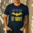 Batman Dad By Day Men's Casual T-Shirt Navy