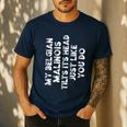 Belgian Malinois Mom Dad Dog Lover Women Men Kids Men's Casual T-Shirt Navy Belgian Malinois Mom Dad Dog Lover Women Men Kids Men's Casual T-Shirt Navy