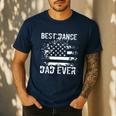 Best Dance Dad Ever Dancer Father Men's Casual T-Shirt Navy