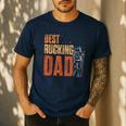 Best Rucking Dad Ruck Backpack Rucksack Workout Rucking Men's Casual T-Shirt Navy