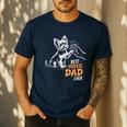 Best Yorkie Dad Ever Dog Yorkie I Love Yorkie Dad Men's Casual T-Shirt Navy