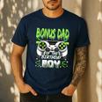Bonus Dad Of The Birthday Boy Video Game Bday Party Men's Casual T-Shirt Navy Bonus Dad Of The Birthday Boy Video Game Bday Party Men's Casual T-Shirt Navy