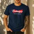 Buttwiper New Dad Beer Inspired Diaper Shower Men's Casual T-Shirt Navy Buttwiper New Dad Beer Inspired Diaper Shower Men's Casual T-Shirt Navy