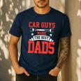 Car Guys Make The Best Dads Garage Mechanic Dad Men's Casual T-Shirt Navy