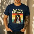 Cool Basset Hound For Men Dad Dog Basset Hound Lovers Men's Casual T-Shirt Navy Cool Basset Hound For Men Dad Dog Basset Hound Lovers Men's Casual T-Shirt Navy
