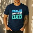 Cooler Version Of My Dad Men's Casual T-Shirt Navy