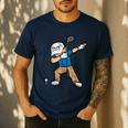 Dabbing Golfer Golfing Golfer Dad Men Boys Kids Youth Men's Casual T-Shirt Navy Dabbing Golfer Golfing Golfer Dad Men Boys Kids Youth Men's Casual T-Shirt Navy
