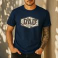 Dad Est 2026 Logo Father 2026 Loading New Dad 2026 Men's Casual T-Shirt Navy Dad Est 2026 Logo Father 2026 Loading New Dad 2026 Men's Casual T-Shirt Navy