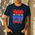 Dad And Mom Birthday Boy Spider Family Matching Men's Casual T-Shirt Navy