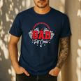 Dad Pit Crew Birthday Party Race Car Racing Family Matching Men's Casual T-Shirt Navy Dad Pit Crew Birthday Party Race Car Racing Family Matching Men's Casual T-Shirt Navy