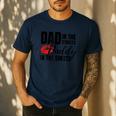 Dad In The Streets Daddy In The Sheets Men's Casual T-Shirt Navy