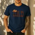 Dad Western Family Matching Birthday Cowboy Cowgirl Men's Casual T-Shirt Navy