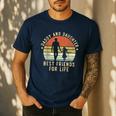 Daddy And Daughter Best Friends For Life Dad Father's Day Men's Casual T-Shirt Navy Daddy And Daughter Best Friends For Life Dad Father's Day Men's Casual T-Shirt Navy
