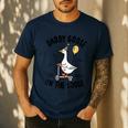 Daddy Goose On The Loose Birthday Matching Family Men's Casual T-Shirt Navy