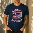 Daddy's Golf Buddy Cute Family Golfer Sport Fan Tee Matching Men's Casual T-Shirt Navy Daddy's Golf Buddy Cute Family Golfer Sport Fan Tee Matching Men's Casual T-Shirt Navy