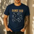 Dance Dad Shirt Proud Dancer Dancing Father Men Tee Men's Casual T-Shirt Navy