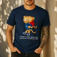 Daniel And Dad Tiger Dark Shirt Men's Casual T-Shirt Navy