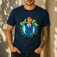 Disney Encanto Agustin Madrigal Best Dad Portrait Small Men's Casual T-Shirt Navy