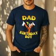 Disney Mickey & Friends Goofy Dad Of The Birthday Boy Men's Casual T-Shirt Navy