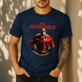 Disney Pixar The Incredibles 2 Mr Incredible Vintage Dad Men's Casual T-Shirt Navy Disney Pixar The Incredibles 2 Mr Incredible Vintage Dad Men's Casual T-Shirt Navy