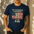 Father Veterans Day My Favorite Veteran Is My Dad Proud Kids Men's Casual T-Shirt Navy Father Veterans Day My Favorite Veteran Is My Dad Proud Kids Men's Casual T-Shirt Navy