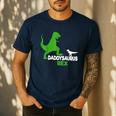 Father's Day Idea Daddysaurus Rex T-Shirt Men's Casual T-Shirt Navy Father's Day Idea Daddysaurus Rex T-Shirt Men's Casual T-Shirt Navy