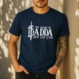 Gamer Father's Day Dad Men's Casual T-Shirt Navy