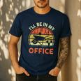 Garden I'Ll Be In My Office Plant Lover Plant Dad Men's Casual T-Shirt Navy Garden I'Ll Be In My Office Plant Lover Plant Dad Men's Casual T-Shirt Navy