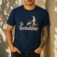 Gardening For Men Gardener Dad The Gardenfather Men's Casual T-Shirt Navy