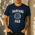 Harvard University Crimson Official NCAA Dad OCIMPHVU001 Men's Casual T-Shirt Navy