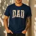 Hunting Dad Duck Camouflage Camo Waterfowl Duck Camo Men Men's Casual T-Shirt Navy Hunting Dad Duck Camouflage Camo Waterfowl Duck Camo Men Men's Casual T-Shirt Navy