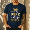 It's My Dad's 50th Birthday Happy 50 Years Old Men's Casual T-Shirt Navy It's My Dad's 50th Birthday Happy 50 Years Old Men's Casual T-Shirt Navy