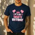 It's My Dad's Birthday Celebration Small Men's Casual T-Shirt Navy It's My Dad's Birthday Celebration Small Men's Casual T-Shirt Navy