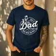 Just A Dad Who Always Came Back With The Milk Men's Casual T-Shirt Navy
