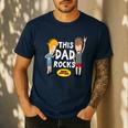 MTV Beavis And Butthead This Dad Rocks Men's Casual T-Shirt Navy