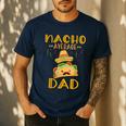Nacho Average Dad Tee Mexican Fiesta Cinco De Mayo Men's Casual T-Shirt Navy