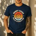 Nerdy Dads Build Character Men's Casual T-Shirt Navy Nerdy Dads Build Character Men's Casual T-Shirt Navy
