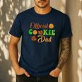 Official Cookie Dad Scout For Girls Cookie Dealer Men's Casual T-Shirt Navy Official Cookie Dad Scout For Girls Cookie Dealer Men's Casual T-Shirt Navy