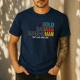 Old Man Saying Bold Badass Superhuman Gag Birthday Dad Men's Casual T-Shirt Navy Old Man Saying Bold Badass Superhuman Gag Birthday Dad Men's Casual T-Shirt Navy