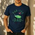 The Par Tee Dad Hole In One Golf Parents Matching Family Men's Casual T-Shirt Navy