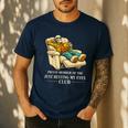 Proud Member Of The Just Resting My Eyes Club Dad Men's Casual T-Shirt Navy Proud Member Of The Just Resting My Eyes Club Dad Men's Casual T-Shirt Navy
